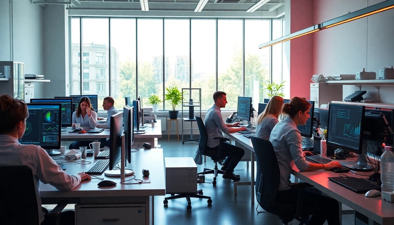 Visualisieren Sie ein Labor Management System, das Mitarbeiter bei der Datenanalyse unterstützt und Effizienz fördert.