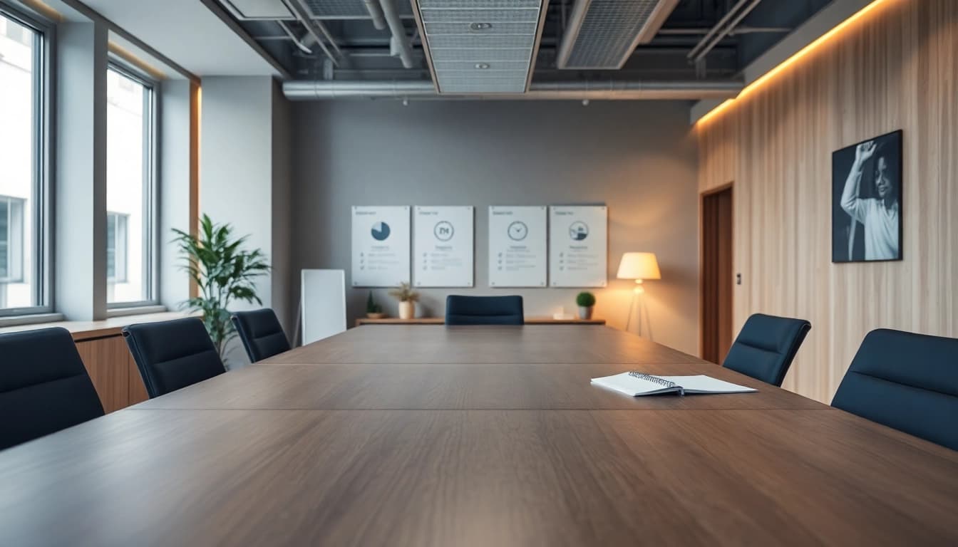 Headhunter Mühlheim vereint professionelle Büroumgebung und Karrieremöglichkeiten in einem eleganten Setting.