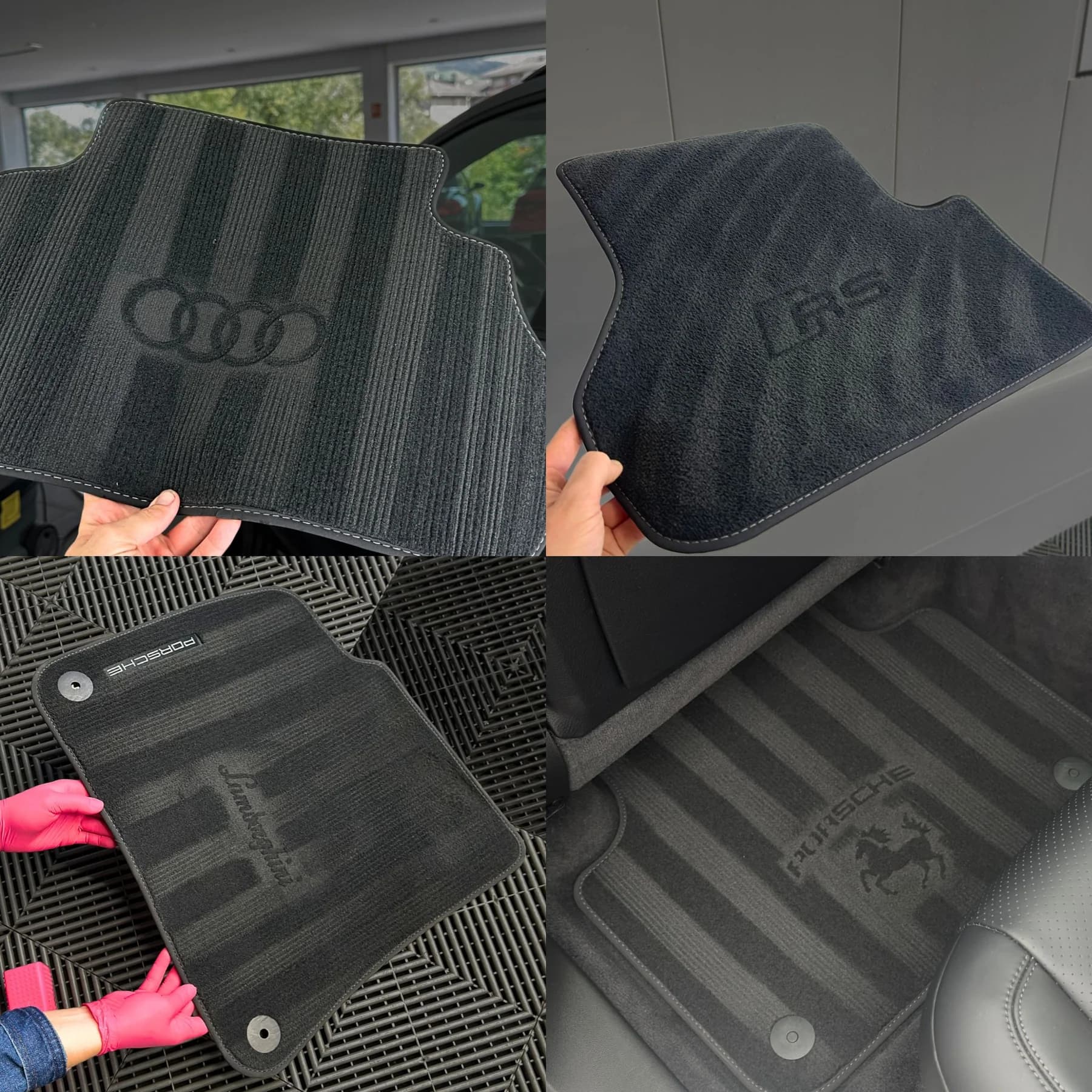 Kofferraumwanne und Fußmatten Auto – Für jede Jahreszeit gewappnet mit 3D-Gummimatten
