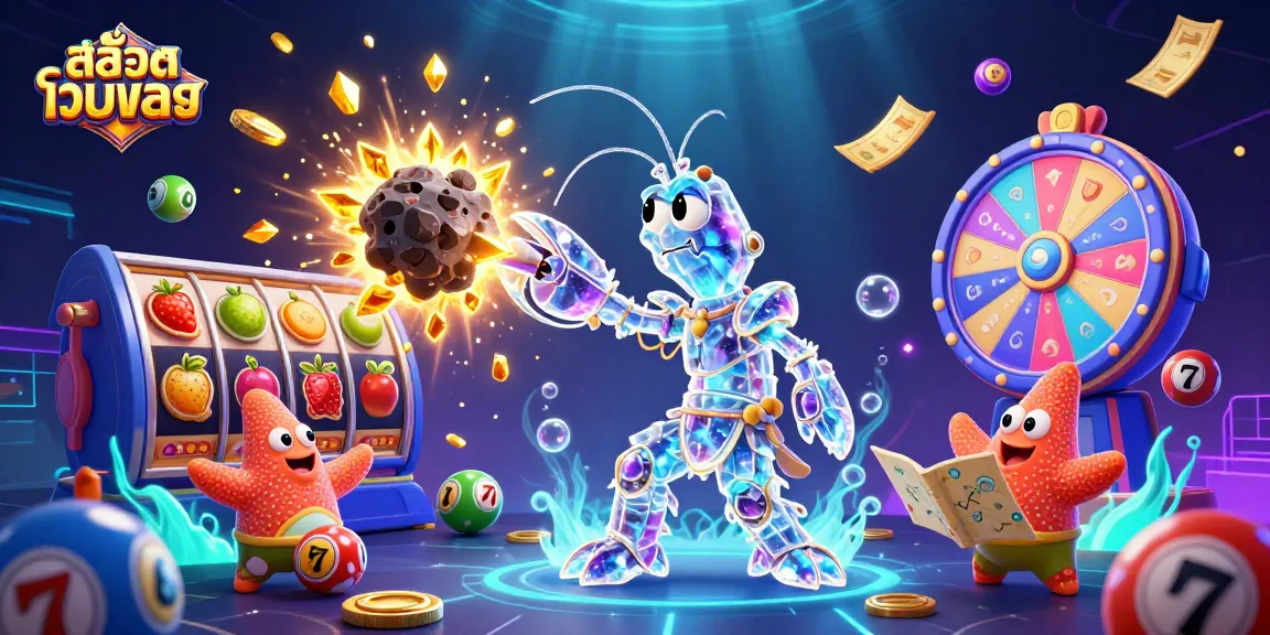 Engage with สล็อตเว็บตรง while the galactic samurai mantis shrimp reveals jackpots among golden gems and coins.