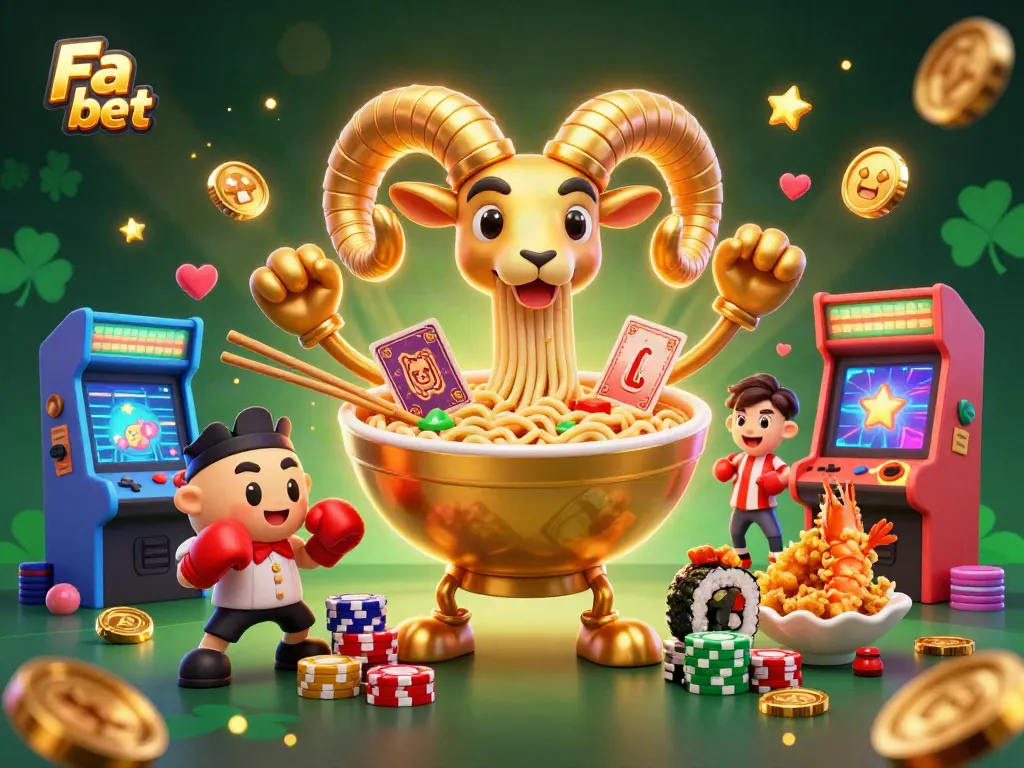 Experience thrilling bets with Fa bet in a vibrant 3D casino world filled with dynamic characters.