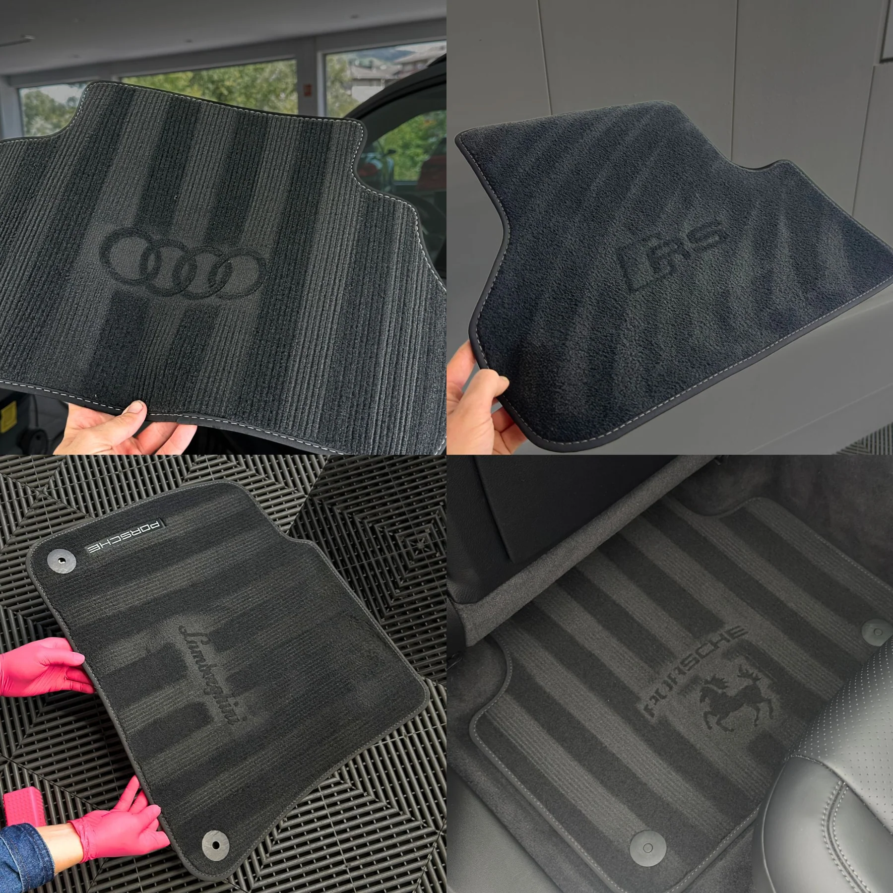 Kofferraumwanne und Fußmatten Auto – Für jede Jahreszeit gewappnet mit 3D-Gummimatten