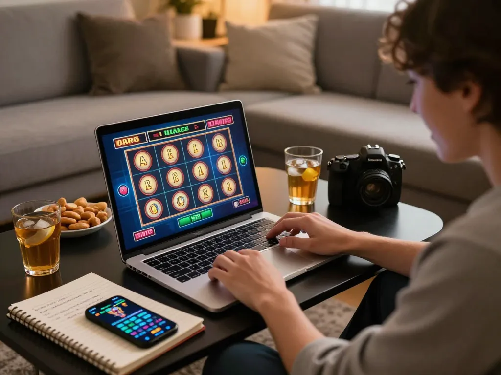 Engage with exciting slot games online at https://f168.tech/ with a cozy home gaming setup