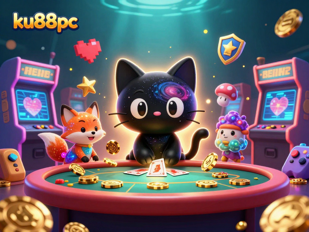 Experience thrilling gameplay at ku88pc with a cosmic casino vibe featuring dynamic characters.