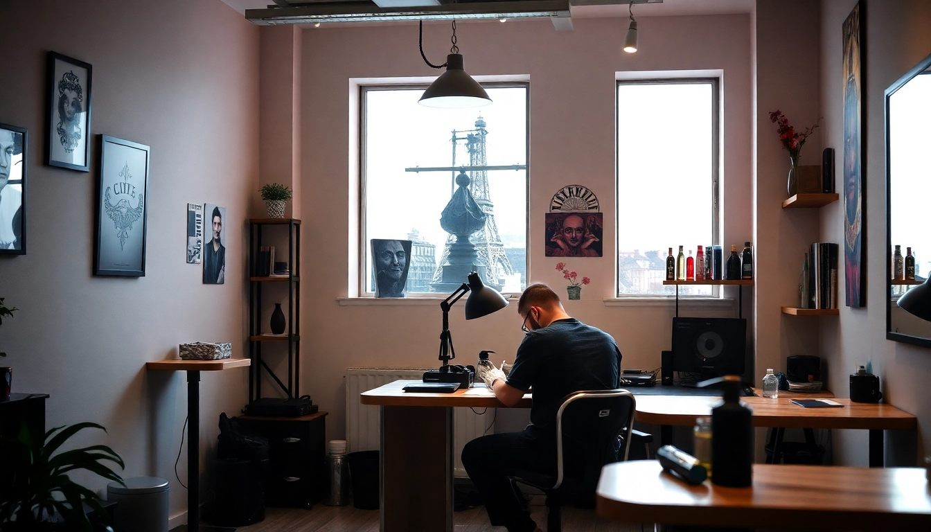 Erleben Sie kreative Tattoos im professionellen Tattoo Studio München, mit erfahrenen Künstlern und stilvollem Ambiente.