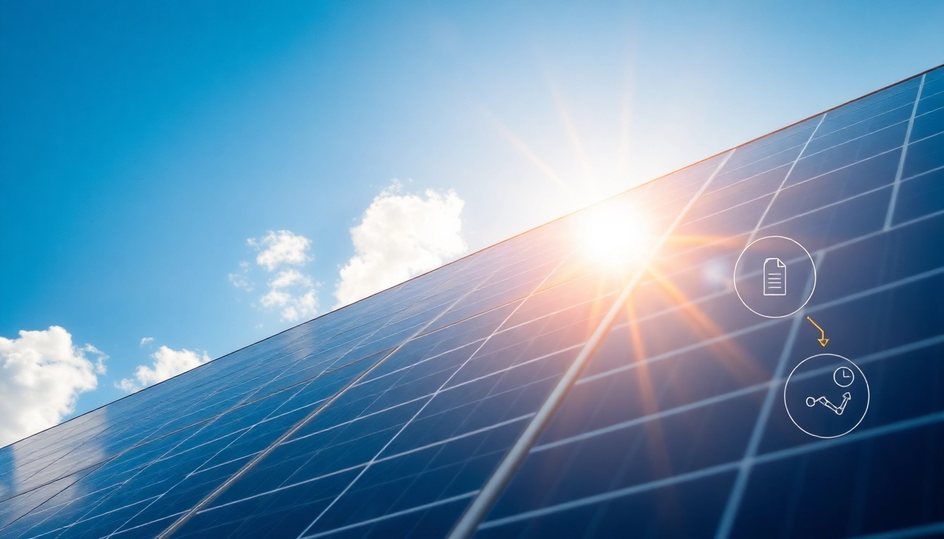 Verstehen Sie, wie eine PV-Anlage funktioniert und ihre Energieumwandlungsprozesse visuell erklärt sind.