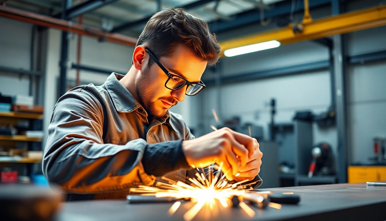 Felge richten München: Fachgerechte Felgenreparatur in einem hellen, modernen Werkstattraum.
